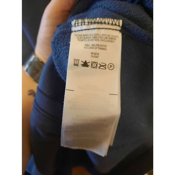 Columbia Size L Blue Fleece Jacket - Picture 3 of 4